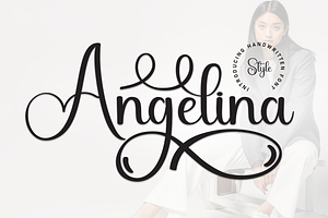 Angelina Script Font