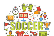 Soccer Banners and Concepts, a Sport Illustration by TAlex (Thumbnail 5 of 6)