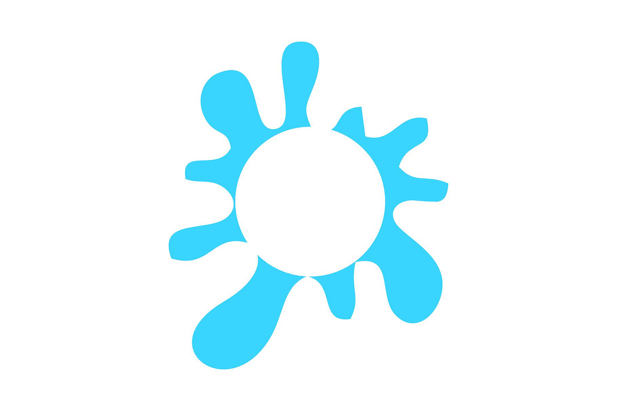 WATER SPLASH LOGO, a Branding & Logo Template by Studio Grapich88
