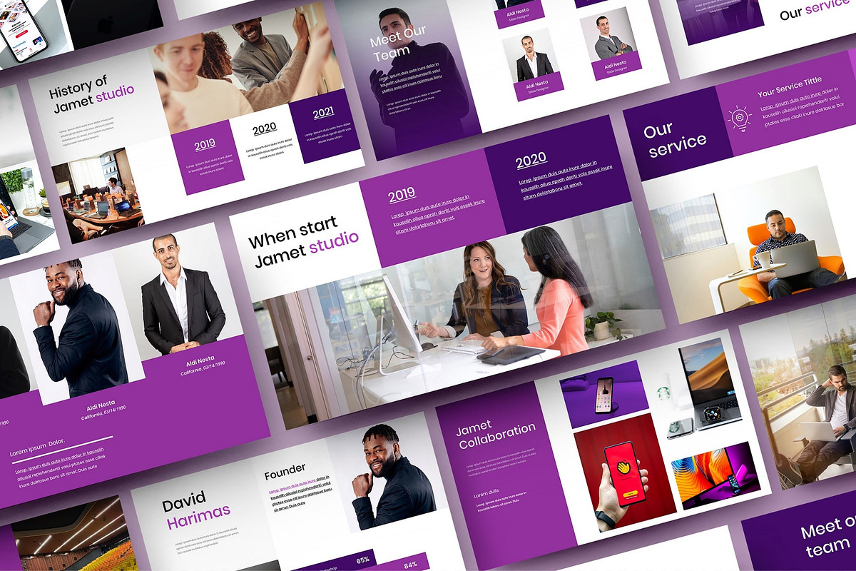 Farid – Business Keynote Template, a Presentation Template by Dens Creative Studio (Photo 1 of 6)