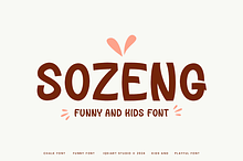 Sozeng - Funny & Kids Font