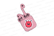 Monster Halloween Clipart Set, an Animal Illustration by Palau (Thumbnail 6 of 12)