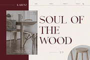 Karenz Modern Serif Typeface, a Serif Font by Font Kingdom (Thumbnail 2 of 4)
