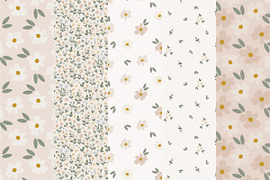 Flower Bundle: Graphics & Patterns