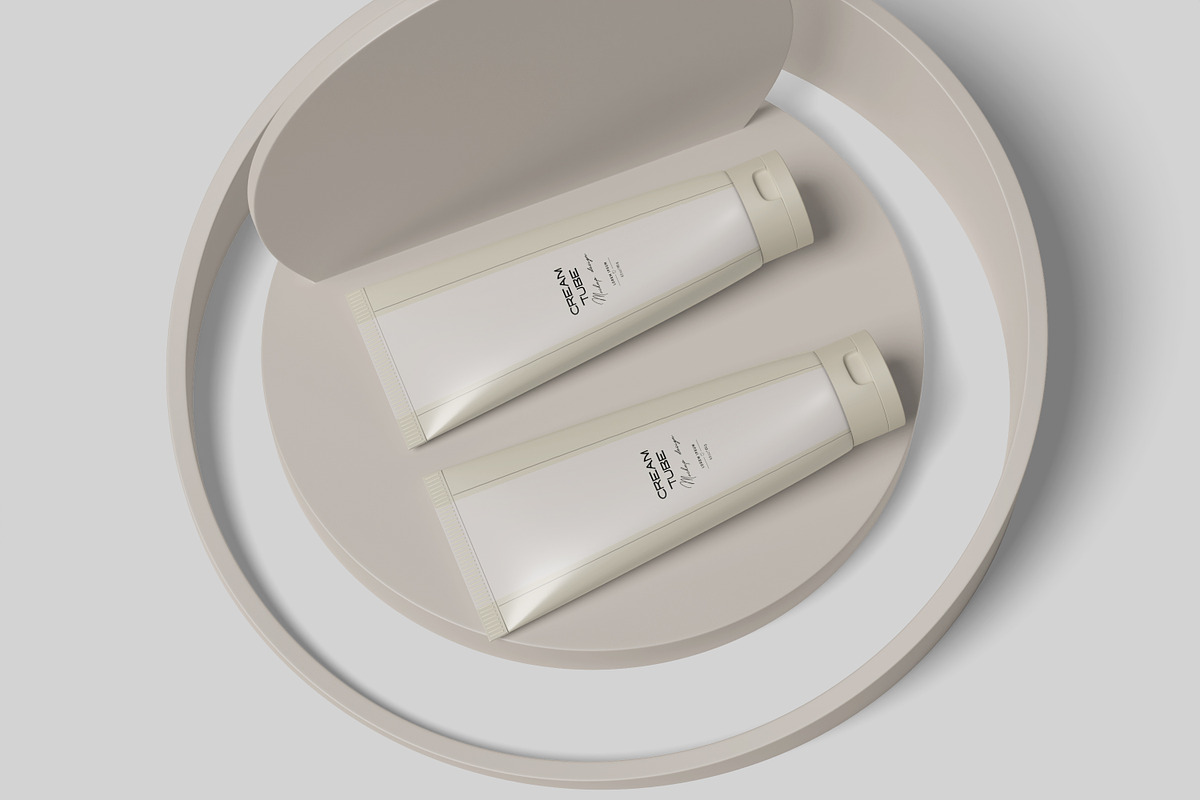 Cosmetic tube Mockup, a Product Mockup by Riel Concept (Photo 5 of 5)
