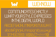 Humanized Machine font, a Font by weknow (Thumbnail 4 of 8)