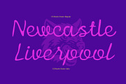 CS Bowie Drawn, a Script Font by Craft Supply Co. (Thumbnail 3 of 8)
