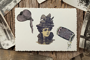 Whispers of Lavender Antique Clipart, a Decorative Illustration by Patterns for Dessert (Thumbnail 5 of 6)