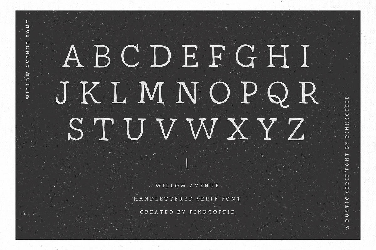 Willow Avenue | Hand lettered Serif preview 8