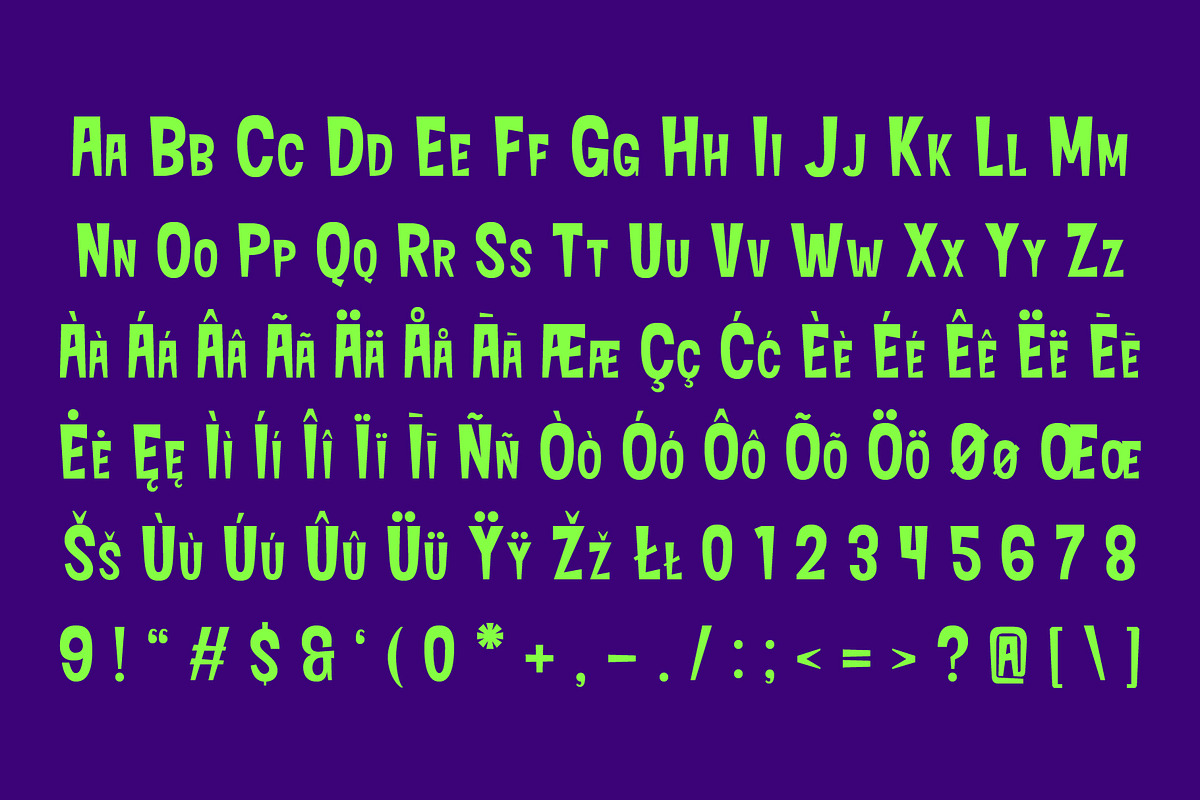 HipHep - Halloween Horror Font, a Sans Serif Font by Casloop Studio (Photo 8 of 10)