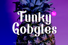 Funky Gobgles - Retro Font