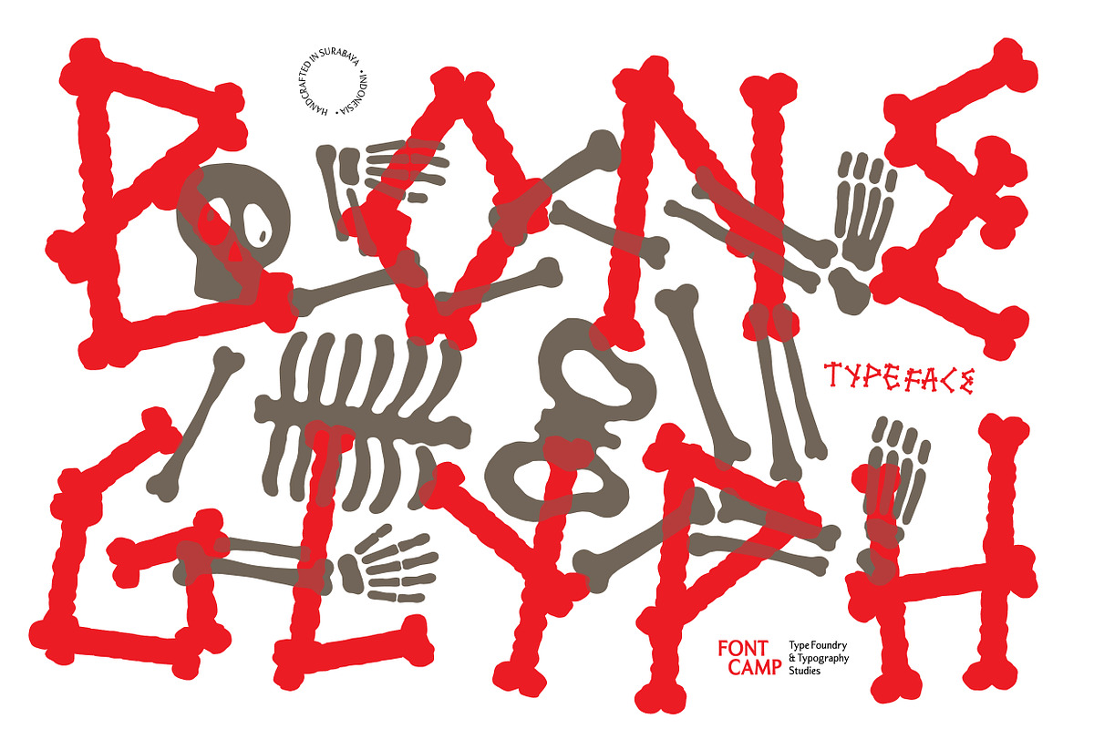 Boneglyph Font, a Symbol Font by Fontcamp Type Foundry (Photo 10 of 10)