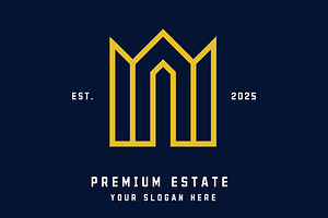Premium Estate Logo Design Icon, a Branding & Logo Template by Morvana Crew