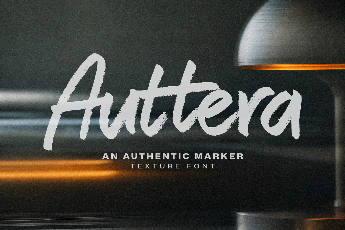 Auttera: Hand-Drawn Marker Font, a Handwritten Font by nirfonic (Photo 5 of 5)