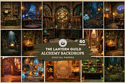 The Lantern Guild Backdrops, a Background Graphic by ThatsDesignArt (Thumbnail 1 of 13)