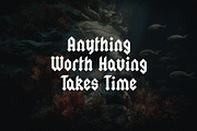 The Gothic Rite - Dark Academia Font, a Blackletter Font by HipFonts (Thumbnail 3 of 9)