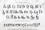 Messy Sunday Script Font, a Handwritten Font by Creator Goodies (Thumbnail 3 of 12)