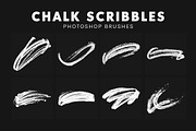 20 Chalk Scribbles Brushes, a Brush Add-On by AB-TheDesigner (Thumbnail 2 of 4)
