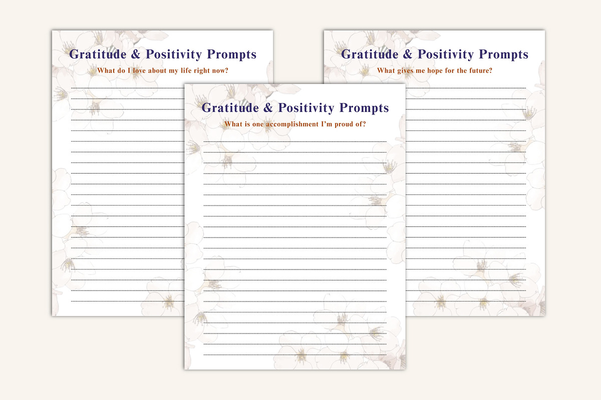 100 Anxiety Journal Prompts preview 5