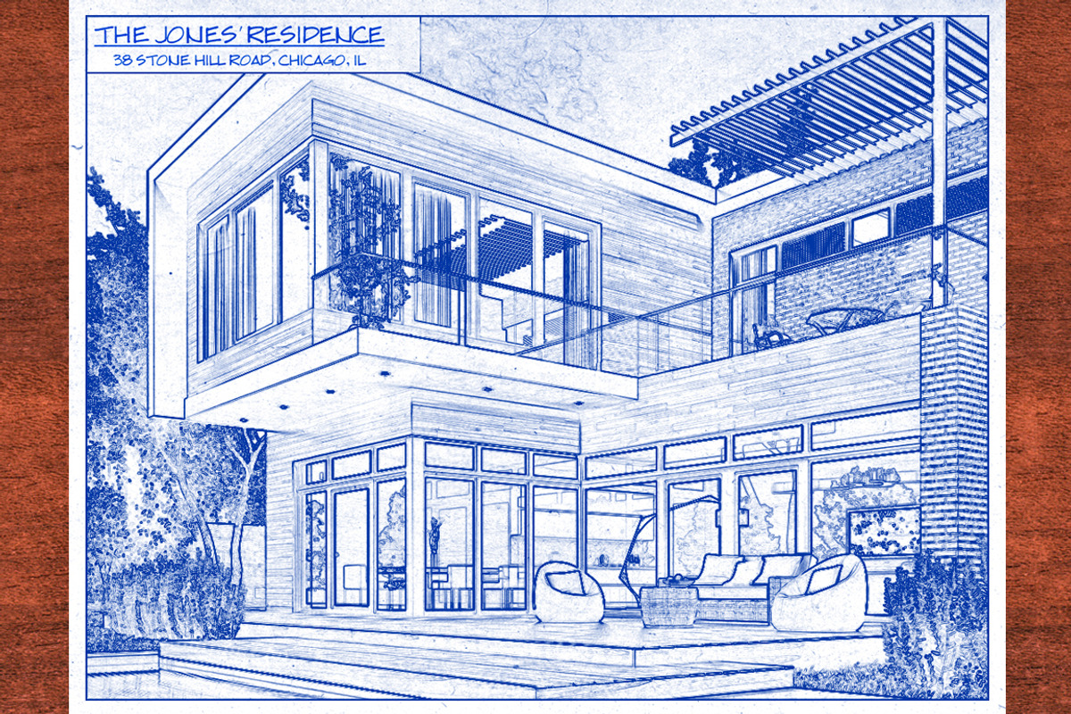 Architects' Blueprints from Photos!, a Templates & Theme by Blue Lightning TV (Photo 2 of 4)