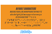 America line, a Font by Kustomtype (Thumbnail 8 of 10)