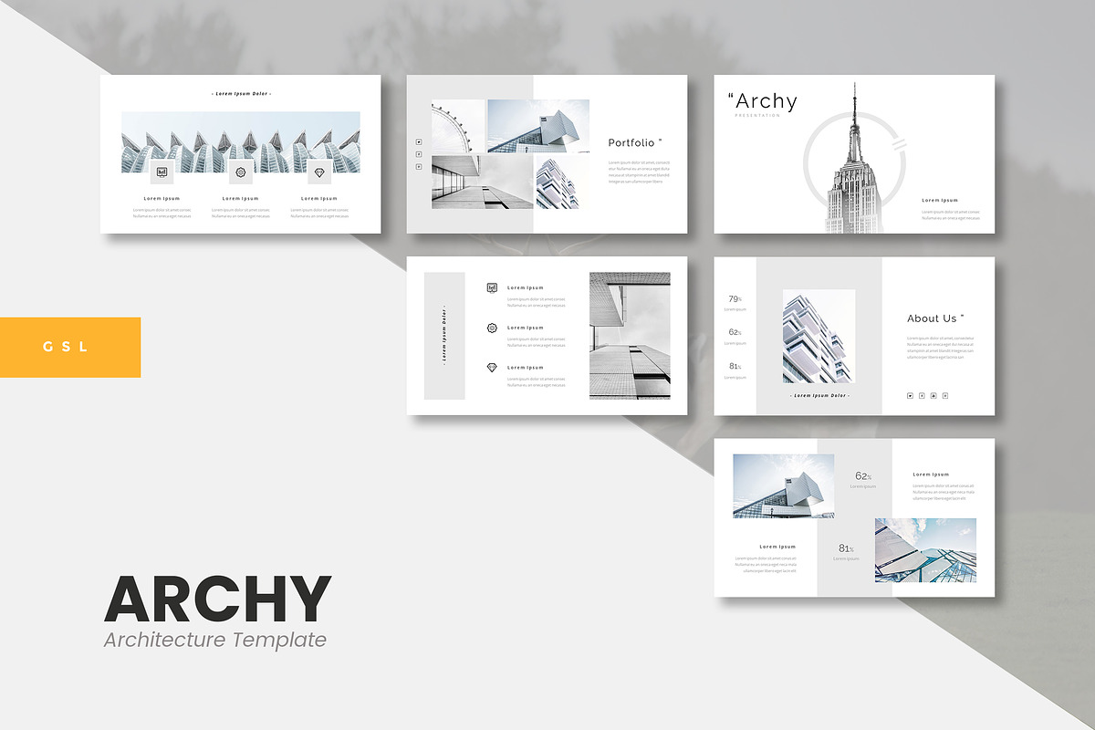 Archy - Architecture Google Slide, a Presentation Template by naulicreative (Photo 1 of 4)