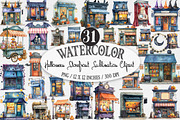 Halloween Storefront Sublimation, an Illustration by Designking (Thumbnail 1 of 5)