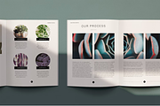 Minimalist Brochure Template Canva, a Brochure Template by frommakertomaker (Thumbnail 4 of 7)