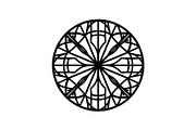 50 Geometric Mandala Vector Bundle, an Illustration by Designs_River (Thumbnail 45 of 51)