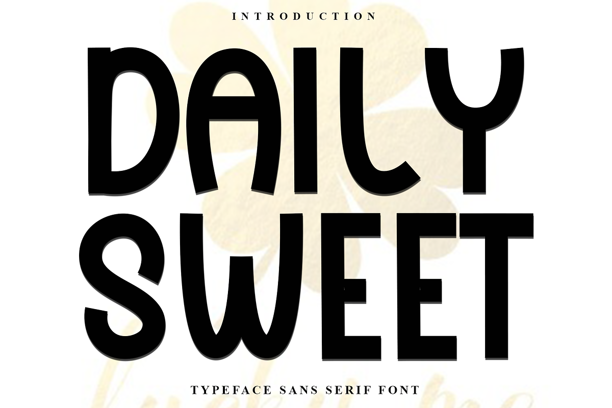 Daily Sweet, a Script Font by InermediaSTUDIO (Photo 1 of 8)