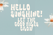 Nanduri Groovy Playful Display Font, a Handwritten Font by mesuka (Thumbnail 2 of 5)