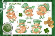 Gnome St. Patrick's Day, an Illustration by Yuliya Art (Thumbnail 2 of 6)