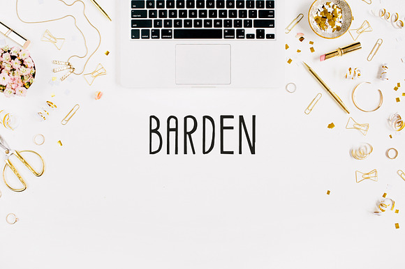 Barden Handmade Font preview 7