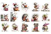 Woodland School PNG Clipart, an Education Illustration by Nicolle's Colorful Art (Thumbnail 5 of 6)