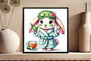 Spring Spa Day Clipart, an Illustration by DreamCafeArt (Thumbnail 5 of 6)