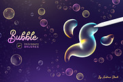 Bubbles Procreate Brushes, a Brush Add-On by Andrew Skoch Design (Thumbnail 1 of 13)