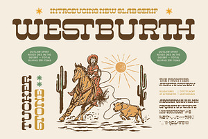 Westburth Western Display Font