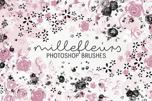 Millefleurs Garden photoshop brushes