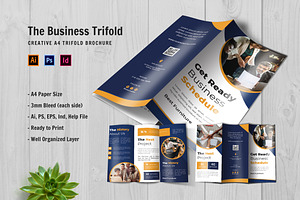 Get Ready Business Trifold Brochure