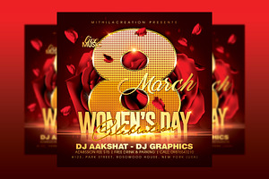 Womens Day Flyer, a Flyer Template by MithilaCreation