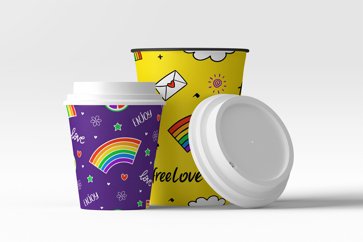 20 LGBTQIA+ Never Ending Patterns, a Pattern Graphic by karetniy (Photo 5 of 8)