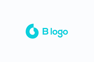 B logo