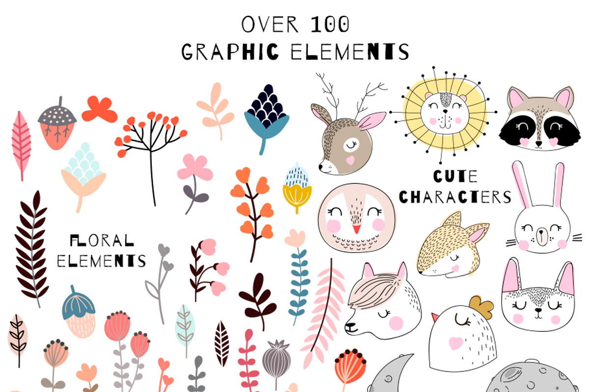 Nursery Creator, an Animal Illustration by Alina Sh (Photo 2 of 8)