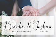 Samantha Flower | Script Font, a Handwritten Font by Scratchones (Thumbnail 2 of 8)
