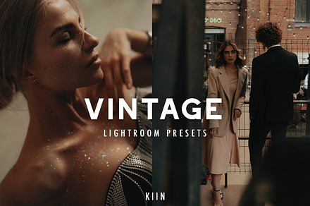 10 VINTAGE LIGHTROOM PRESETS