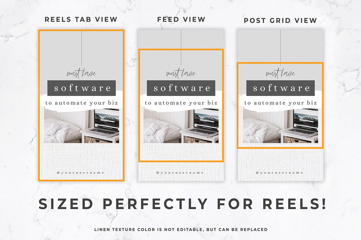 Instagram Reels Covers for Canva, a Social Media Template by Thirty One Palms Studio (Photo 4 of 6)