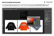 Premium Long-Sleeved Mockup, a Shirt Mockup by Studio Innate (Thumbnail 6 of 7)
