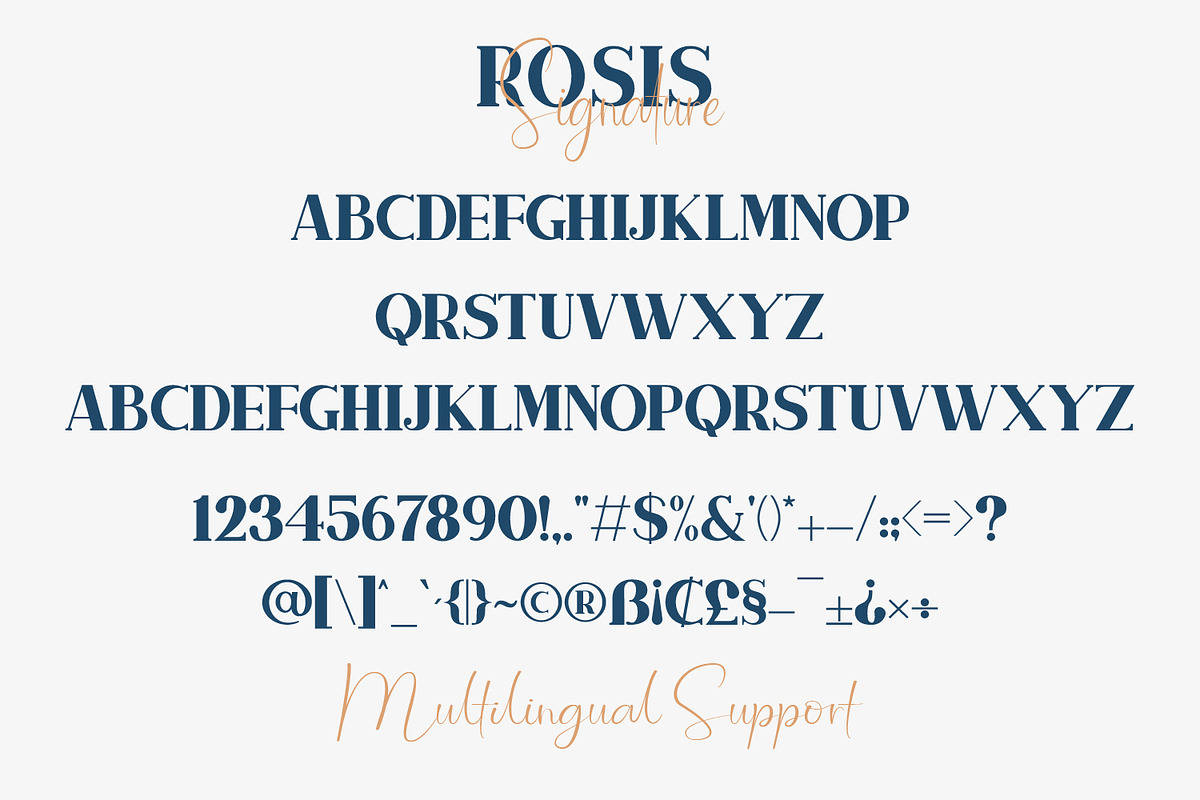 Rosis And Ballroom Font Duo, a Serif Font by sabrcreative (Photo 14 of 15)