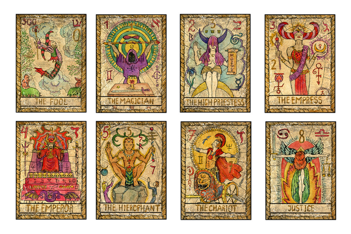 Samiramay Tarot Digital Deck, a Decorative Illustration by Samiramay (Photo 2 of 9)