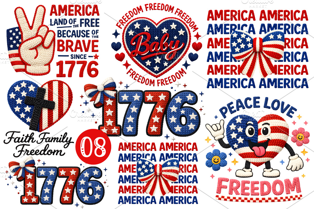 4th of July PNG, independence Day, an Illustration by GatewayDesign (Photo 1 of 7)